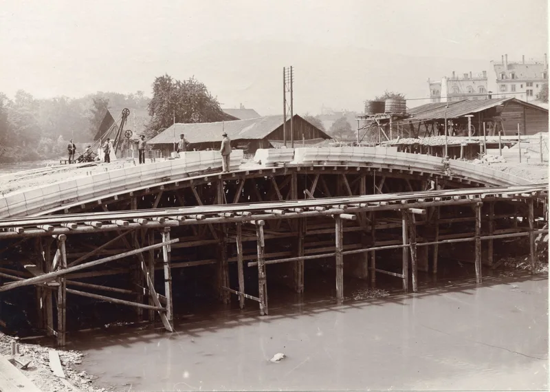 Bau Stauffacherbrücke