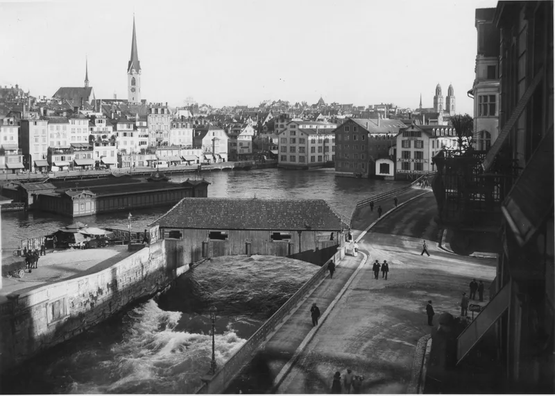 Mühlesteg, Gedecktes Brüggli